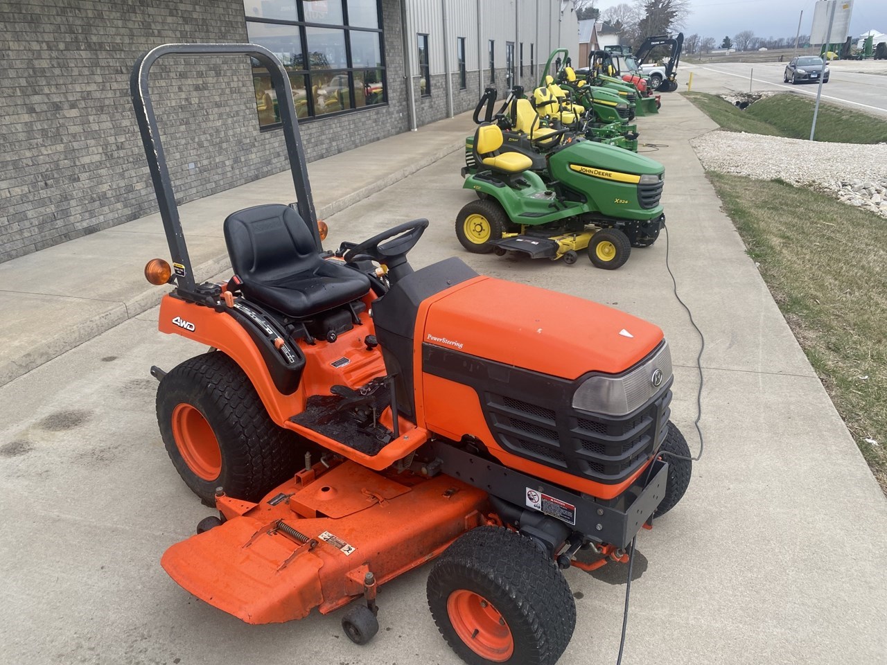 2001 Kubota BX2200D Compact Utility Tractor For Sale in Winchester Illinois