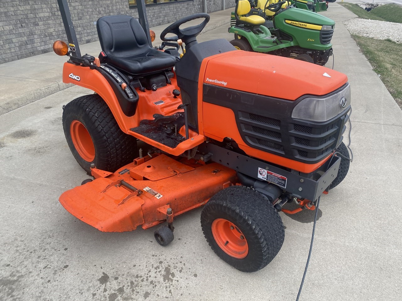 2001 Kubota BX2200D Compact Utility Tractor For Sale in Winchester Illinois