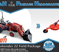 Kioti S&H Weekender 22 Field Package CS2210 22 HP Thumbnail 1