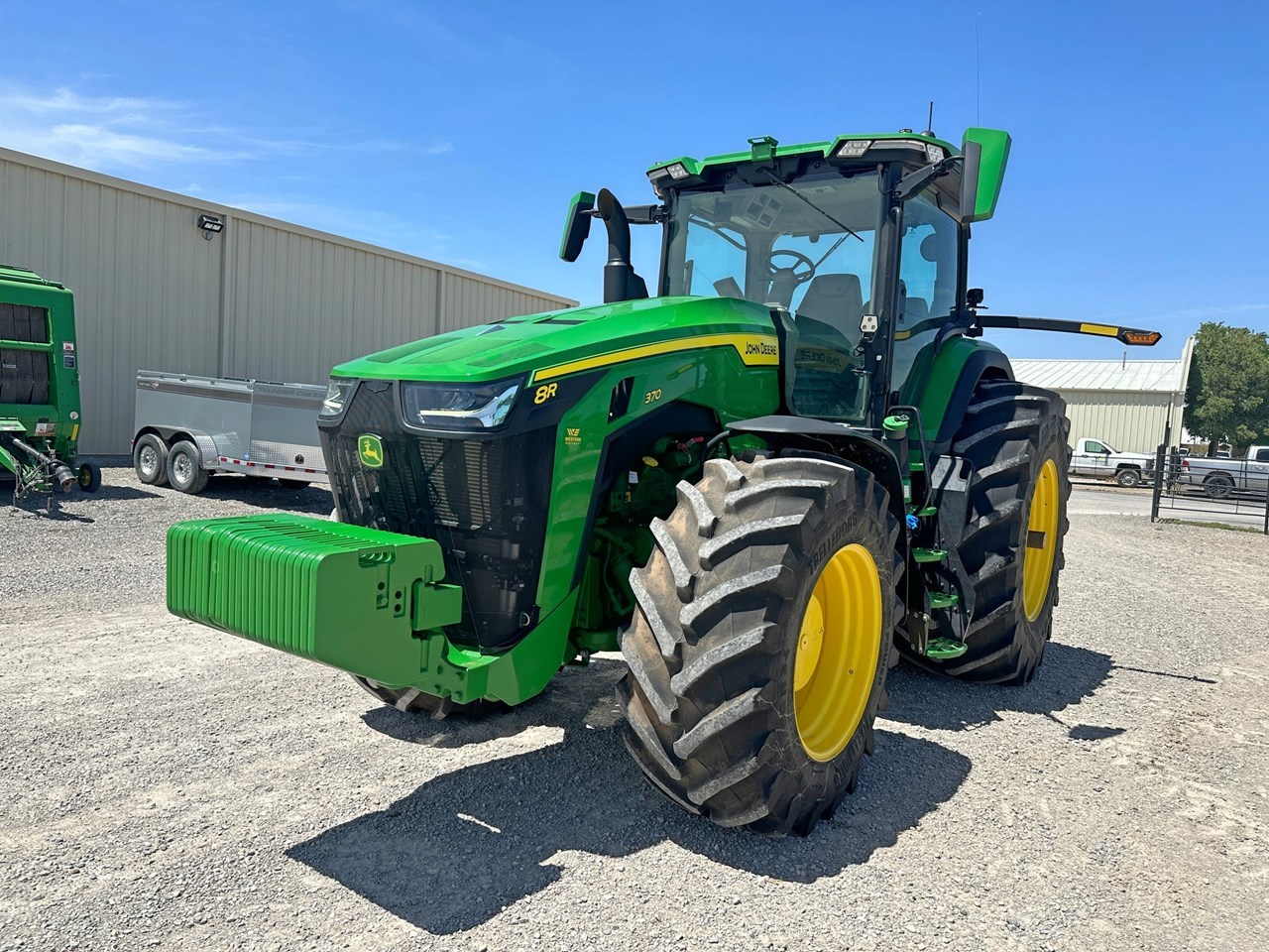 2022 John Deere 8r 370 Tractor Row Crop For Sale In Amarillo Texas 5403