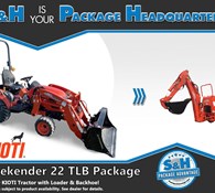 Kioti S&H Weekender 22 TLB Package CS2210 22 HP Thumbnail 1