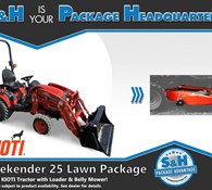 Kioti S&H Weekender 25 Lawn Package CS2510 24.5 HP Thumbnail 1