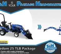 New Holland S&H Freedom 25 TLB Package Workmaster 25s 25 HP Thumbnail 1