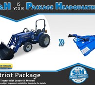 New Holland S&H Patriot Package Workmaster 25 25 HP Thumbnail 1