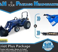 New Holland S&H Patriot Plus Package Workmaster 25 25 HP Thumbnail 1