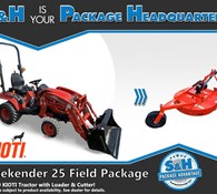 Kioti S&H Weekender 25 Field Package CS2510 24.5 HP Thumbnail 1