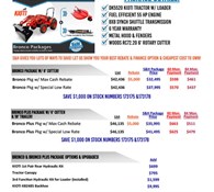 Kioti S&H Bronco Plus Package DK5520 55 HP Thumbnail 2