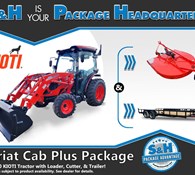 Kioti S&H Lariat Cab Plus Package DK4720SECHR 45 HP Thumbnail 1