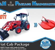 Kioti S&H Lariat Cab Package DK4720SECHR 45 HP Thumbnail 1