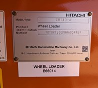 2023 Hitachi ZW140-6 Thumbnail 5