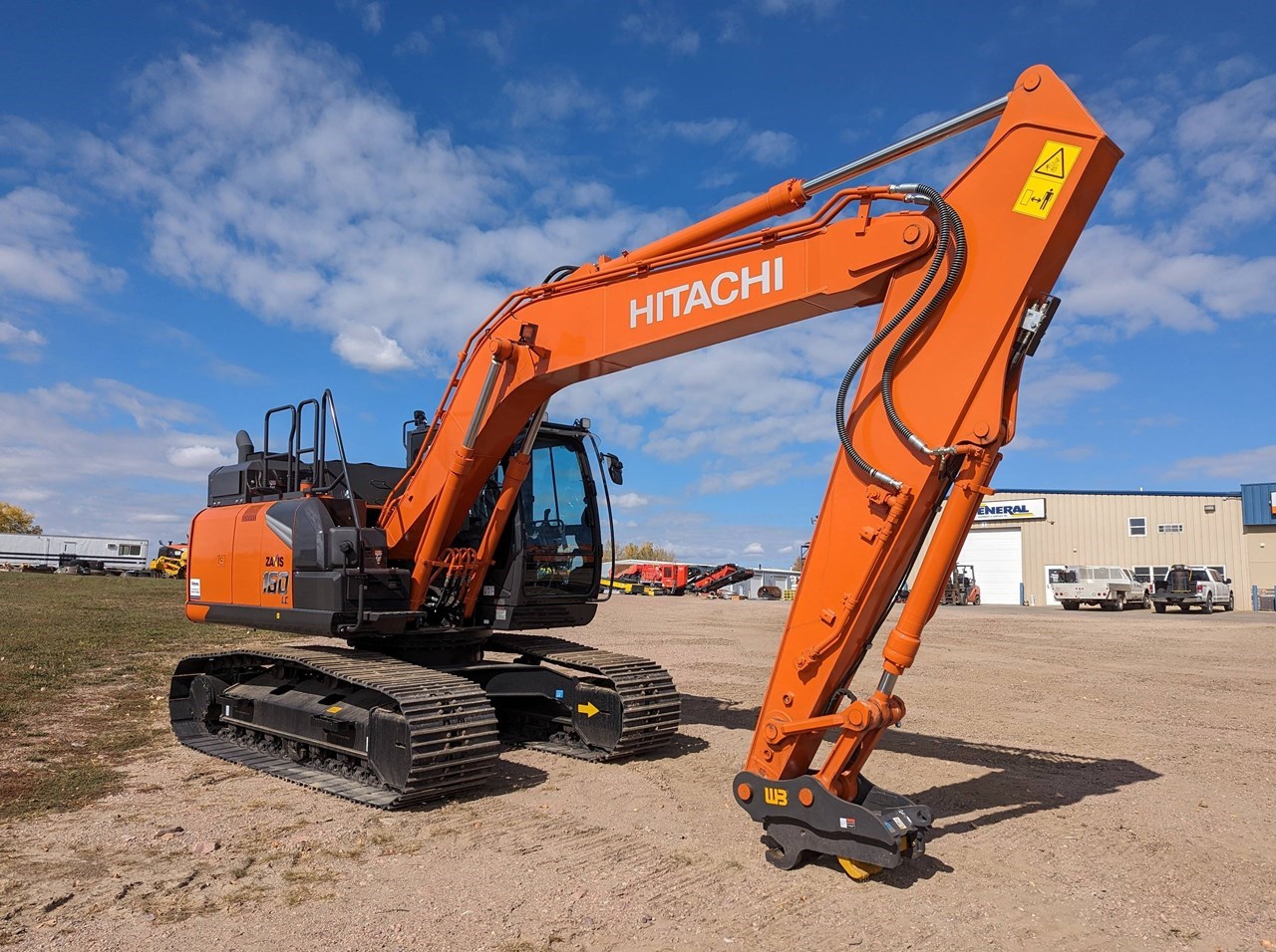 2023 Hitachi ZX160LC-7H Excavator For Sale Stock E00065979 