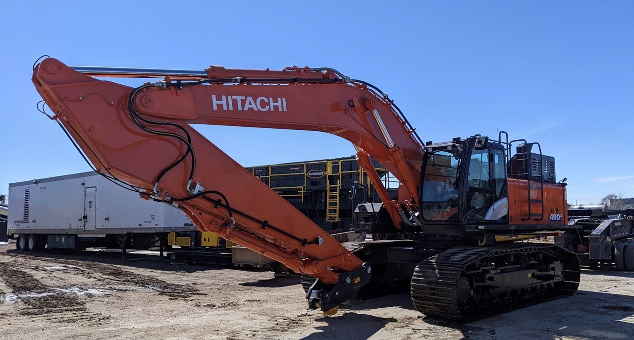 Photos of 2023 Hitachi ZX490LC-6 Excavator For Sale Stock 