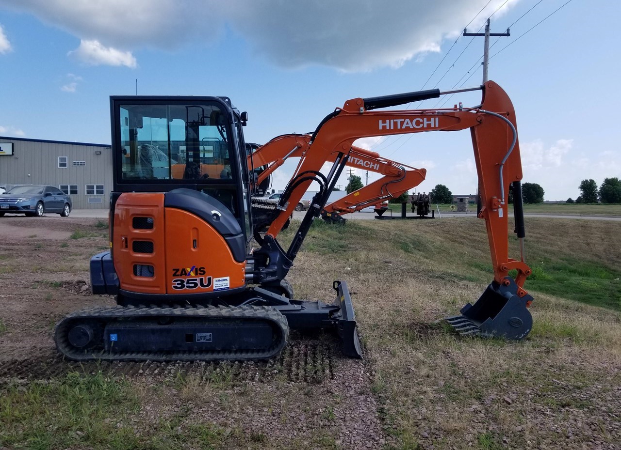 Photos of 2023 Hitachi ZX35U-5N Excavator Mini For Sale Stock 