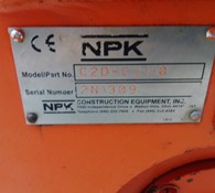 2017 NPK C-2D TOP PLATE Thumbnail 3