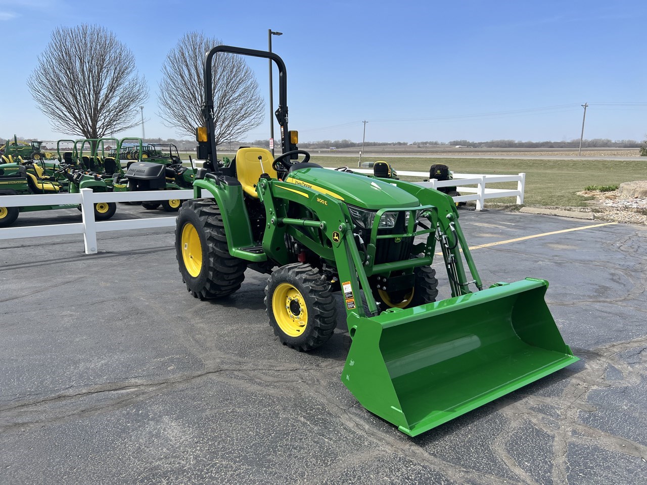 2022 John Deere 3038E Compact Utility Tractor For Sale in Wamego Kansas