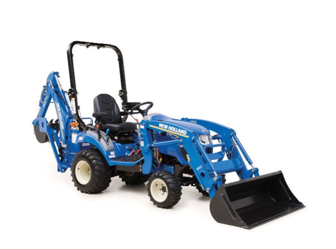 2023 New Holland Workmaster 25s + 100LC LDR + 905GBL BH Tractor - Compact Utility For Sale