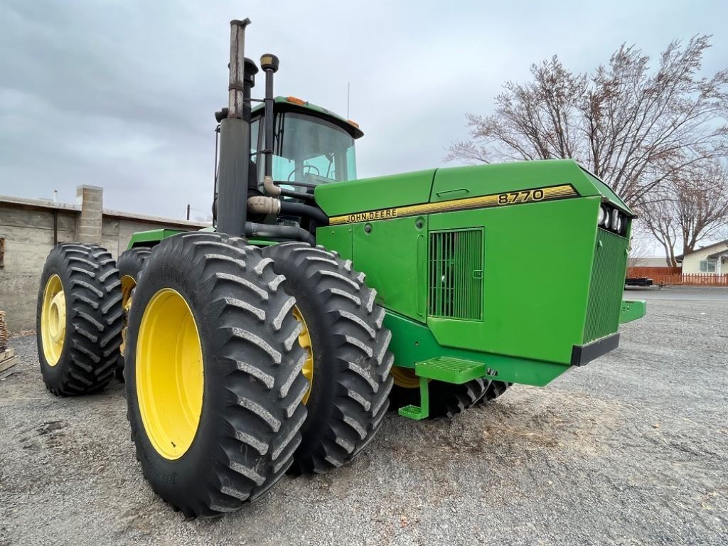 1996 John Deere 8770 Tractor 4WD For Sale in Coulee City Washington