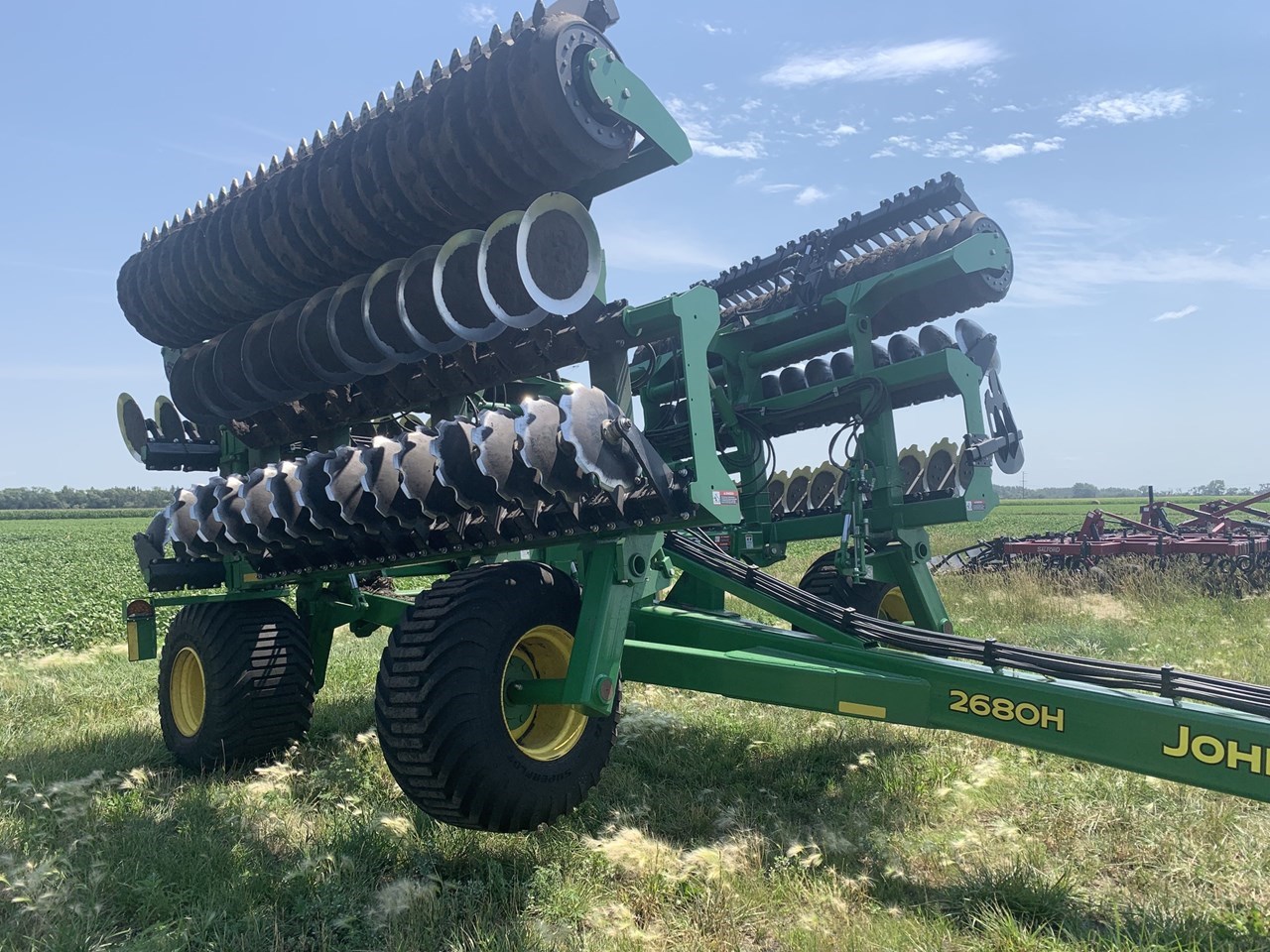 2022 John Deere 2680h Vertical Tillage For Sale in Northwood North Dakota
