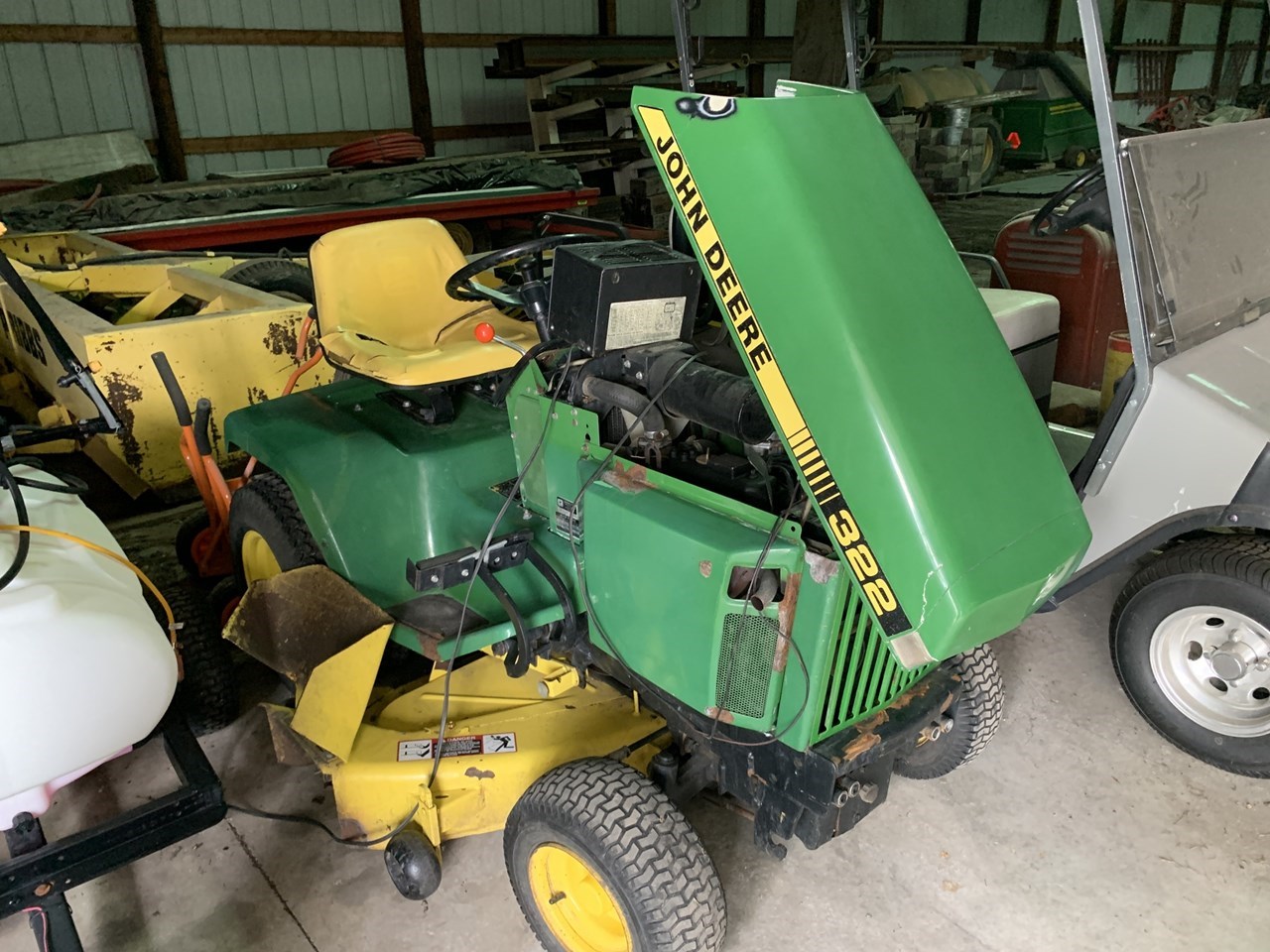 1988 John Deere 322 Riding Mower For Sale in Grand Forks North Dakota