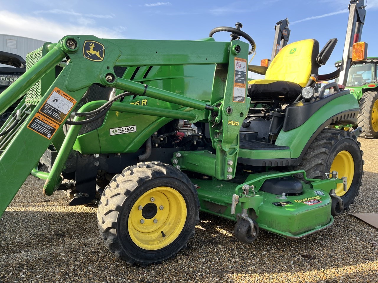 2013 John Deere 1026R Compact Utility Tractor For Sale in Atwood Illinois