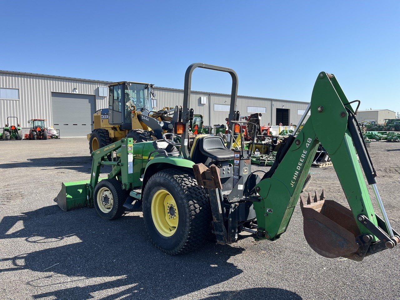 1999 John Deere 4400 Compact Utility Tractor For Sale in Batavia New York