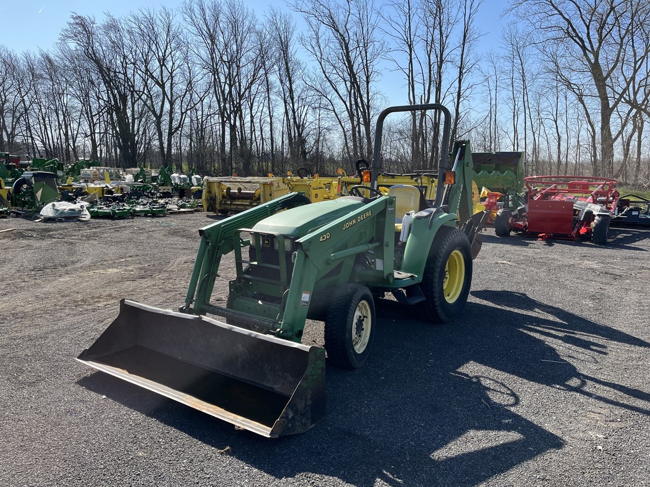 1999 John Deere 4400 Compact Utility Tractor For Sale in Batavia New York