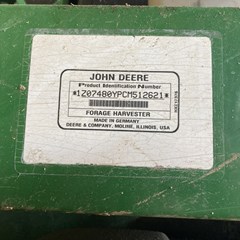 2013 John Deere 7480 Forage Harvester-Self Propelled For Sale