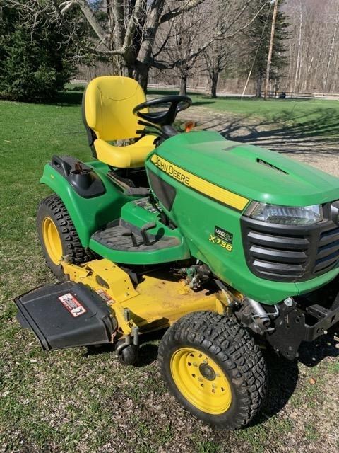 2018 John Deere X738 Lawn Mower For Sale