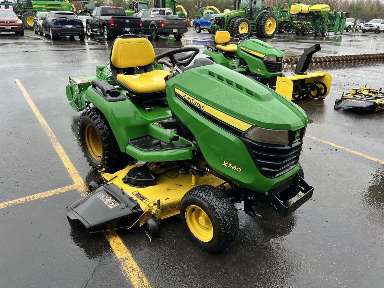 2016 John Deere X580 Riding Mower For Sale in Turtle Lake Wisconsin