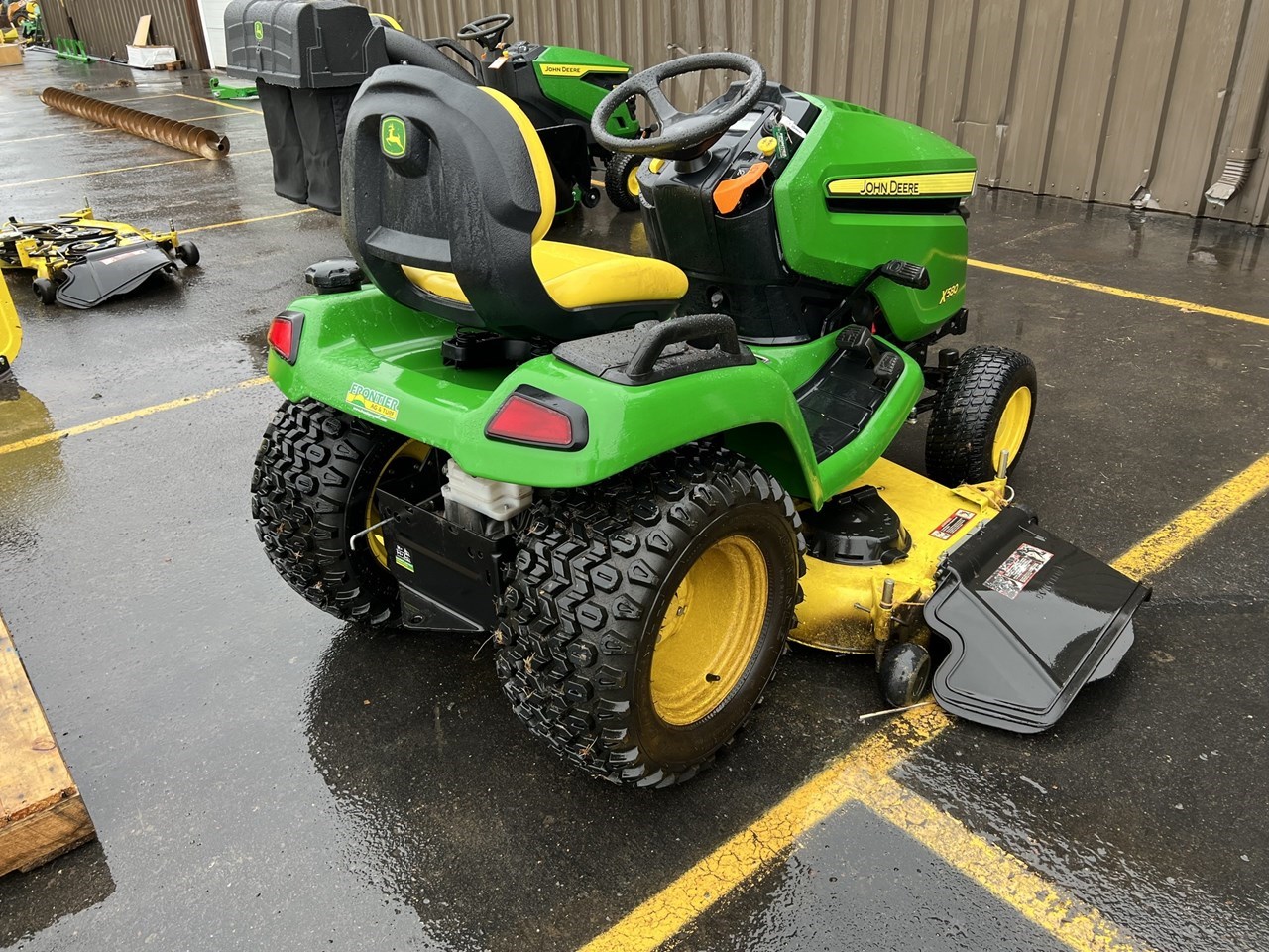 2016 John Deere X580 Riding Mower For Sale in Turtle Lake Wisconsin