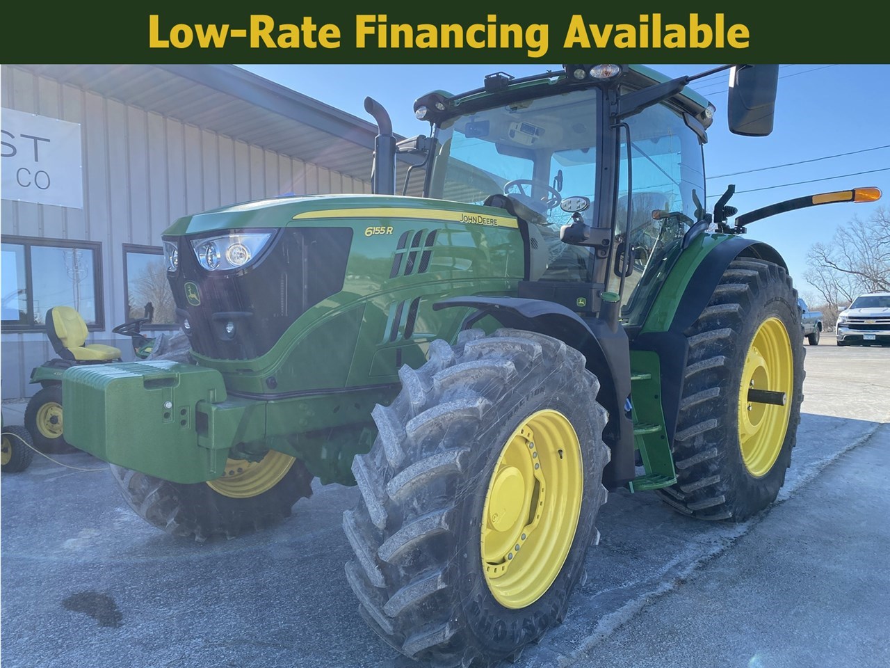2022 John Deere 6155R Tractor Row Crop For Sale in Plainview Minnesota
