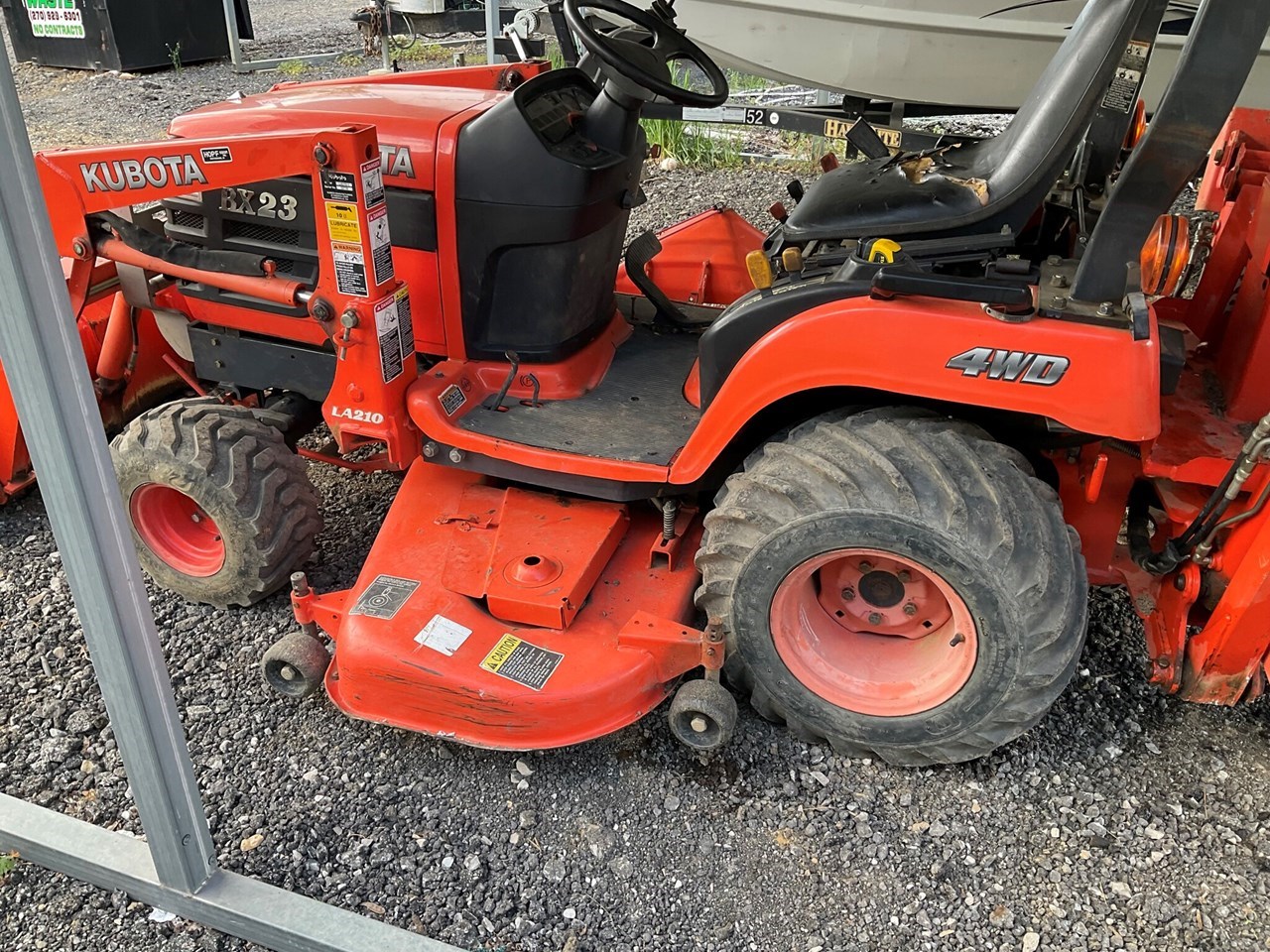 2004 Kubota BX23 Compact Utility Tractor For Sale in Chandler Indiana