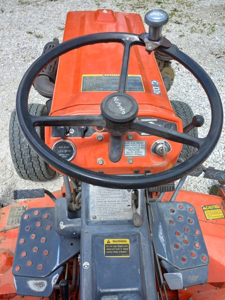 1980 Kubota B7100 Compact Utility Tractor For Sale in Jerseyville Illinois