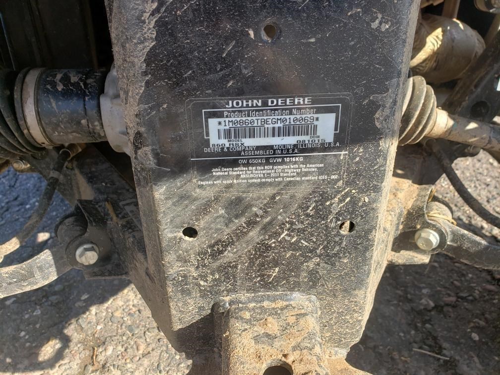 2016 John Deere RSX860i Utility Vehicle For Sale in Turtle Lake Wisconsin