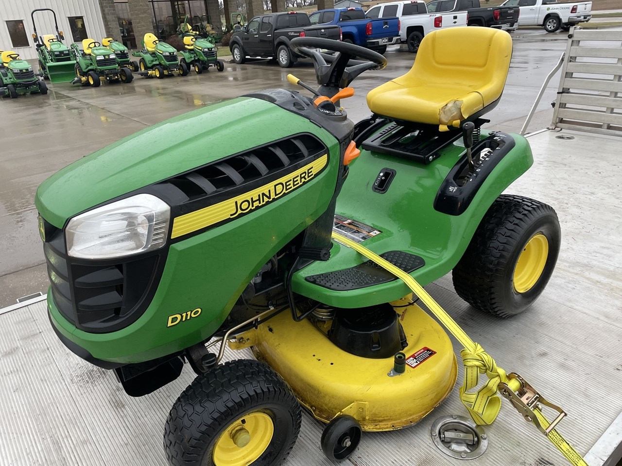 2012 John Deere D110 Riding Mower For Sale in LeMars Iowa