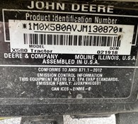 2018 John Deere X580 Thumbnail 7
