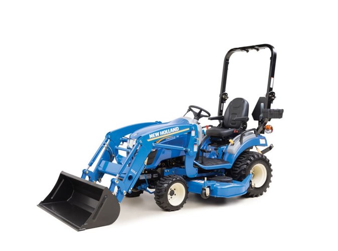 2023 New Holland Workmaster 25S + 160GMS MMM + 100LC LDR Tractor - Compact Utility For Sale