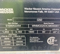 2022 Wacker Neuson G50 Thumbnail 6