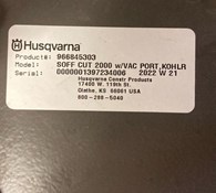2022 Husqvarna Soff-Cut 2000 Thumbnail 6