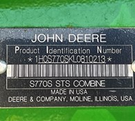 2020 John Deere S770 Thumbnail 50