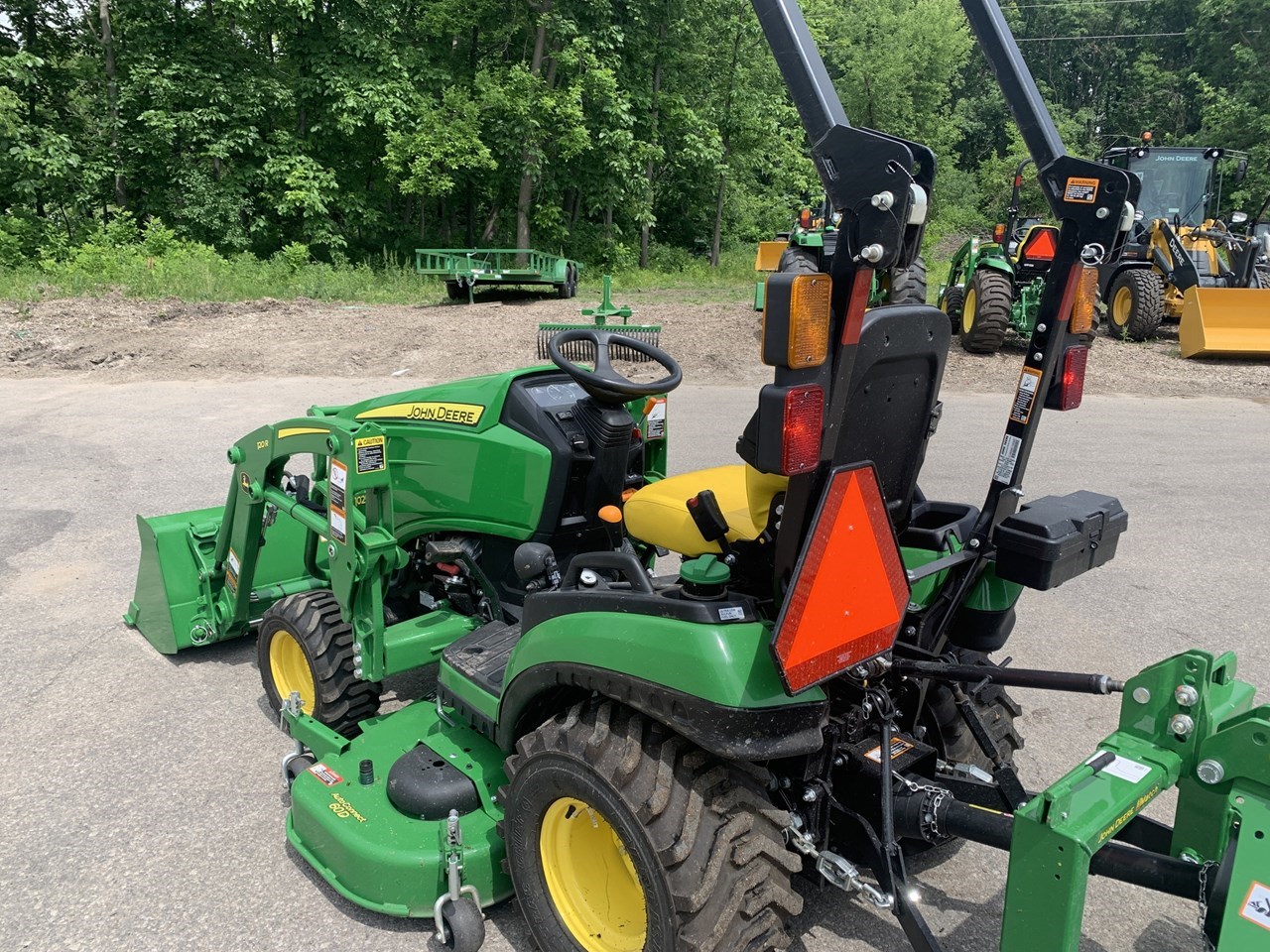 2021 John Deere 1025R Compact Utility Tractor For Sale in Hiawatha Iowa