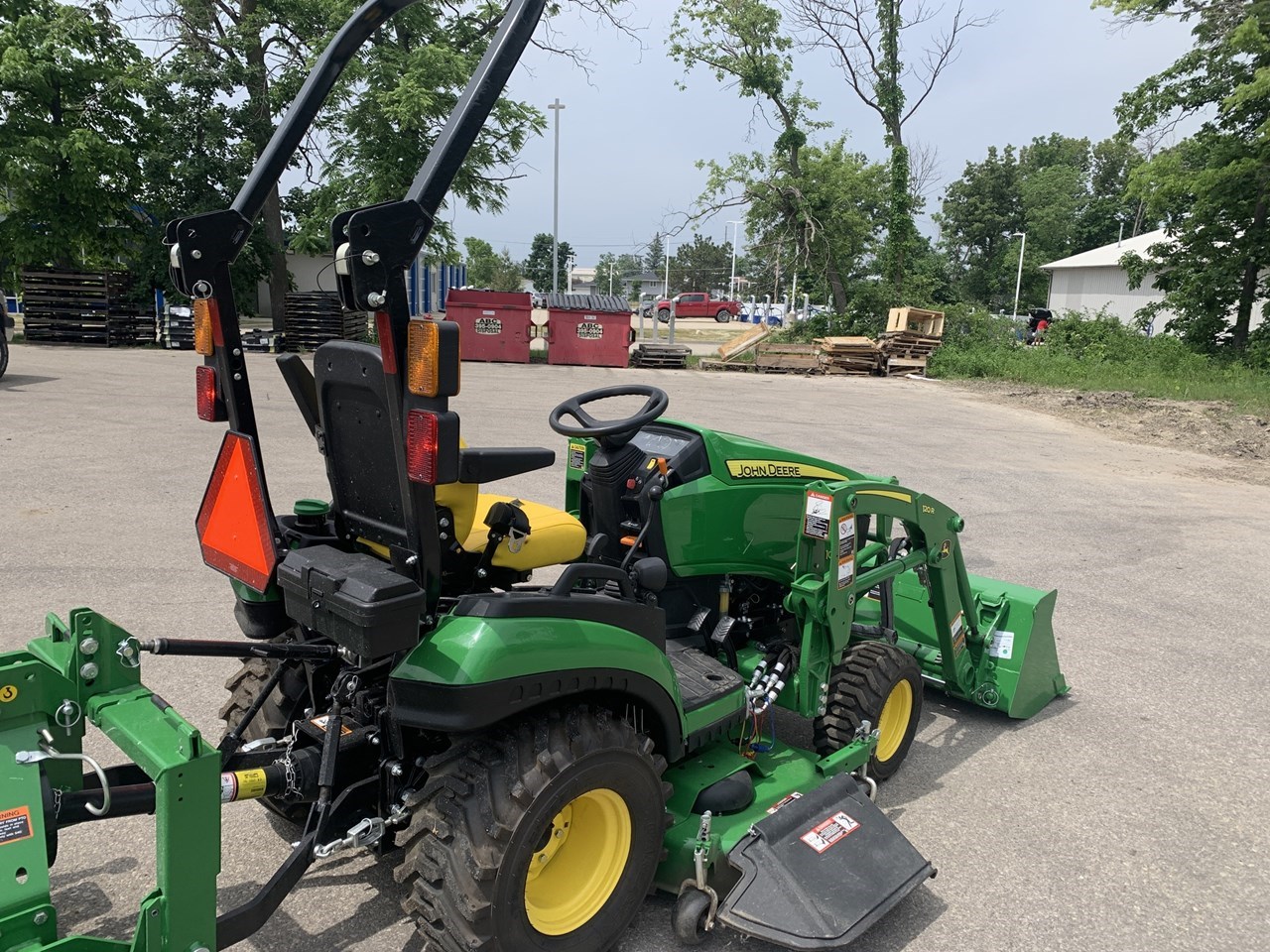 2021 John Deere 1025R Compact Utility Tractor For Sale in Hiawatha Iowa