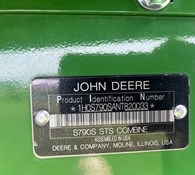 2022 John Deere S790 Thumbnail 5