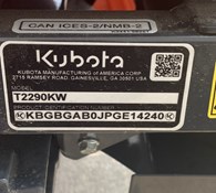 2024 Kubota T2290KW-42 Thumbnail 4
