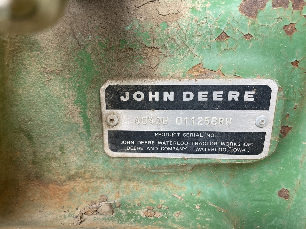 1981 John Deere 4040 Tractor - Row Crop For Sale