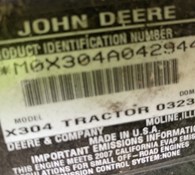 2007 John Deere X304 Thumbnail 10