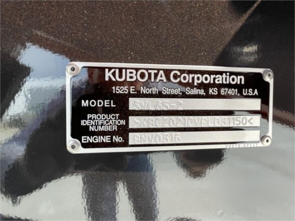 2023 Kubota SVL65-2 Image 4