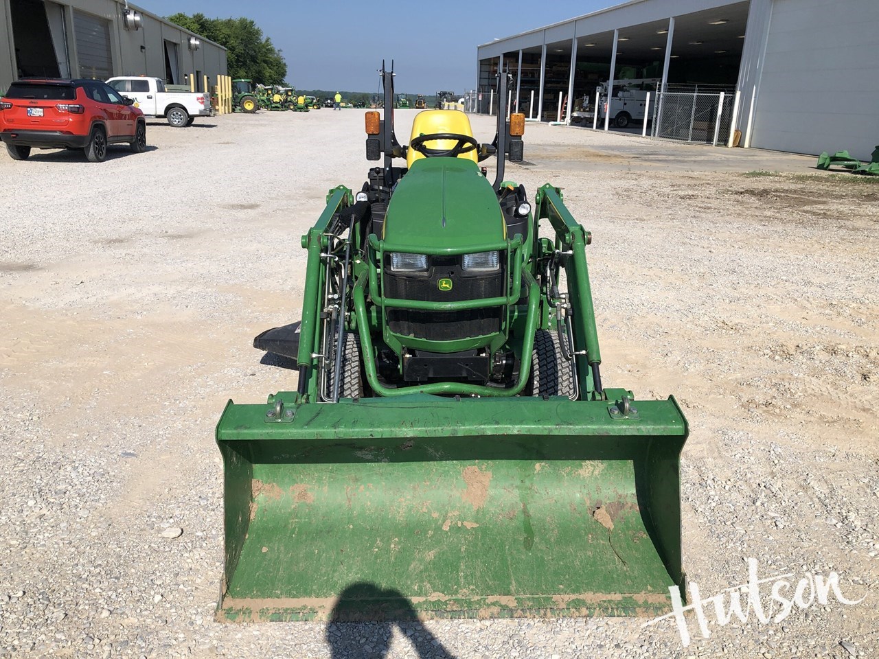 2014 John Deere 1025R Compact Utility Tractor For Sale in Elnora Indiana