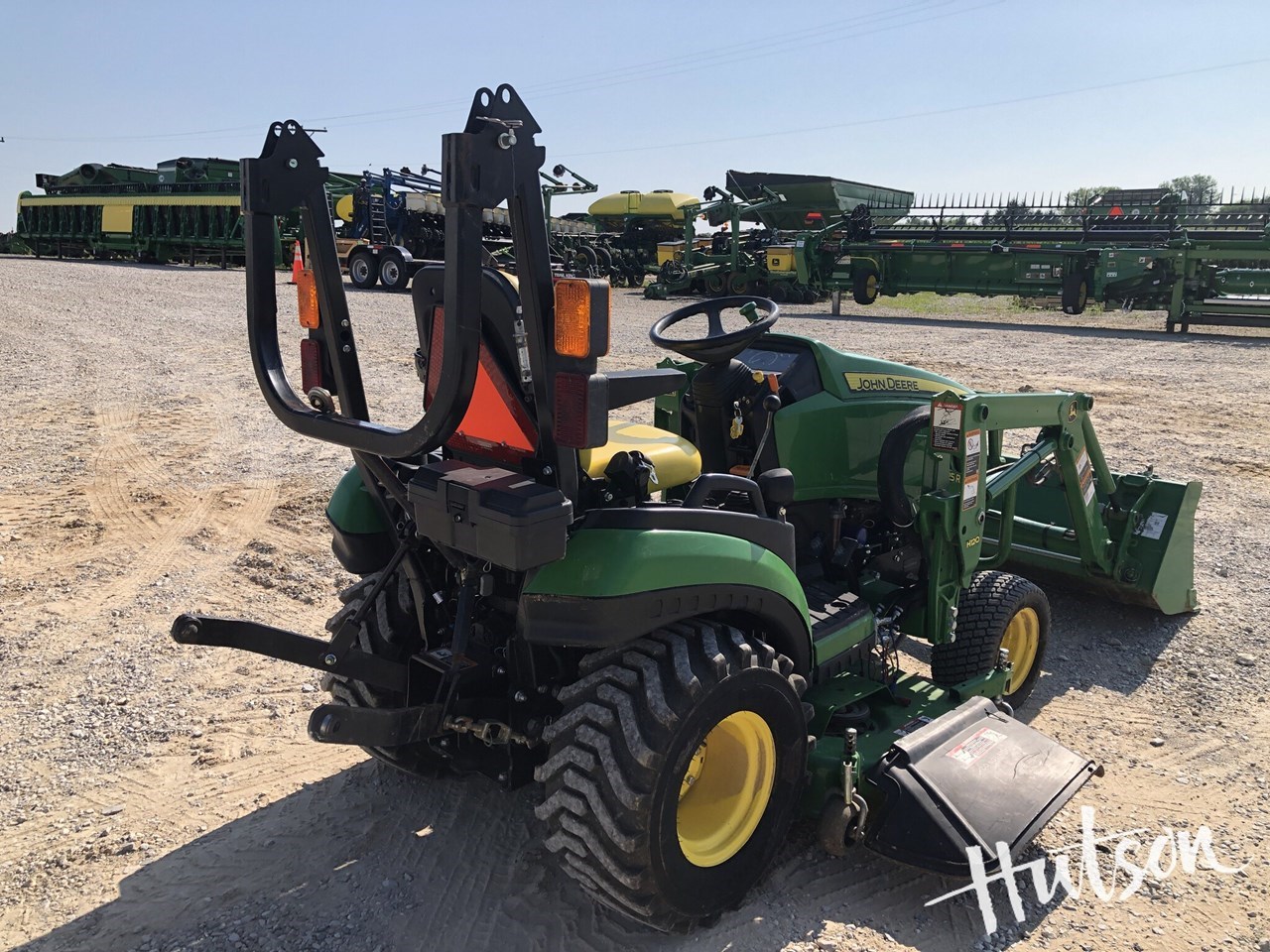2014 John Deere 1025R Compact Utility Tractor For Sale in Elnora Indiana