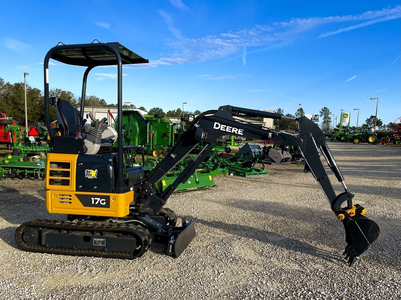 2023 John Deere 17G Mini Excavator For Sale in St Augustine Florida